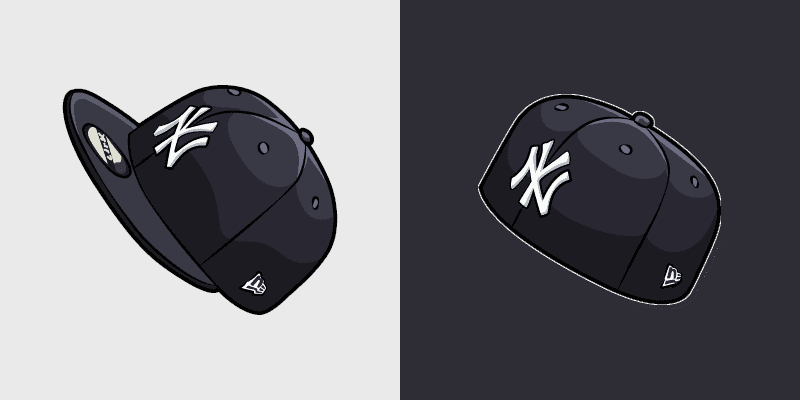 Cute Cursor Yankee No Brim Delight