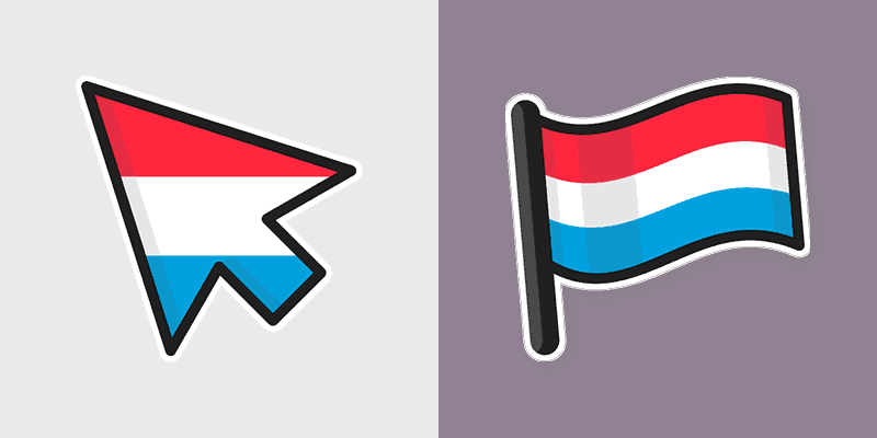 Luxembourg Cute Cursor