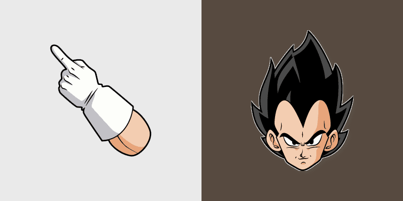 Custom Cursor Vegeta