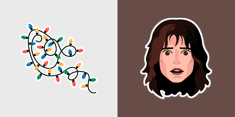 Cute Cursor Pack - Stranger Things Joyce Byers Collection
