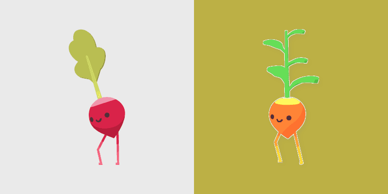 Cute Cursor Pack - Ooblets Common and Uncommon Radlad