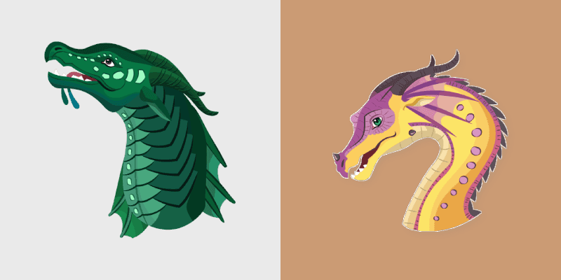 Dragon Cursor Pack: Turtle & Kinkajou