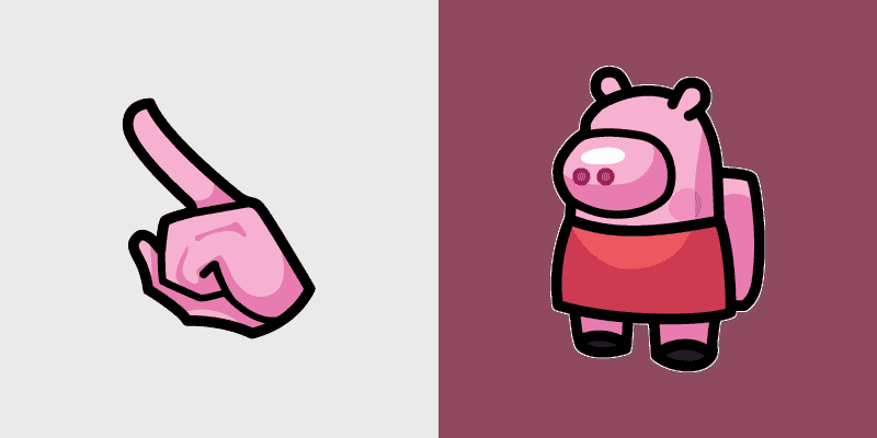 Cute Peppa Pig Custom Cursor