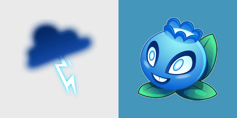 Electric Blueberry Custom Cursor