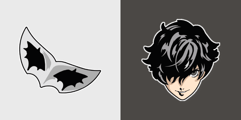 Custom Cursor Pack - Persona 5 Joker Edition