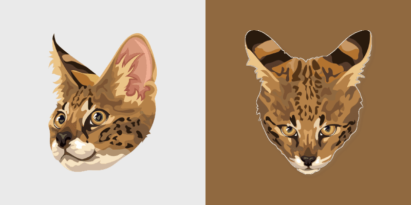 Cute Cursor Savannah Pack