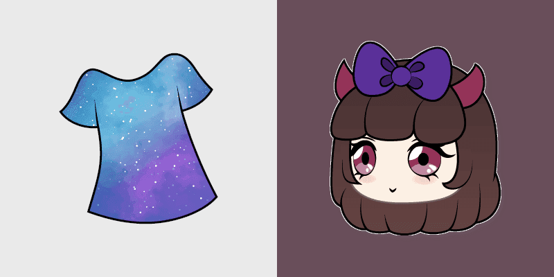 Cute Cursor Pack: Spongey and Galaxy Shirt