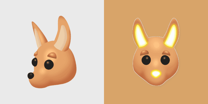 Kangaroo Cute Cursor Pack