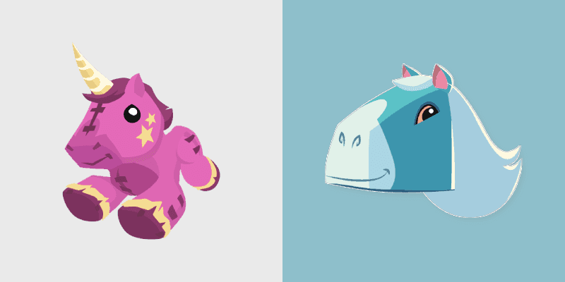 Custom Clydesdale Horse Mouse Cursor Pack