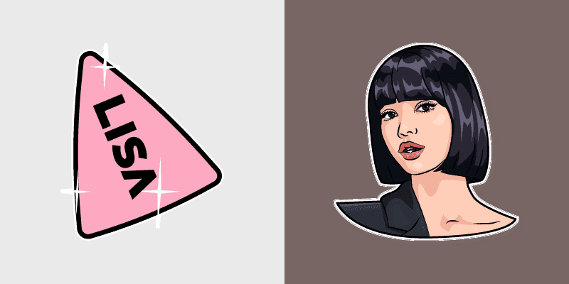 Lisa's Blackpink Cursor Pack