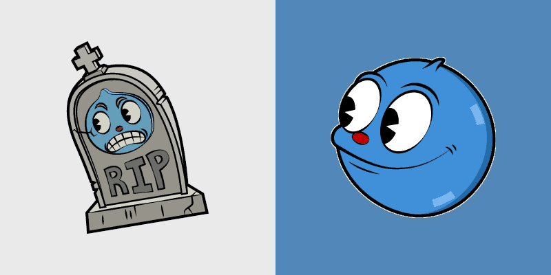 Custom Cuphead Cute Mouse Cursor Pack