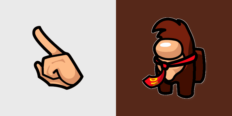 DK Among Us Custom Cursor Pack