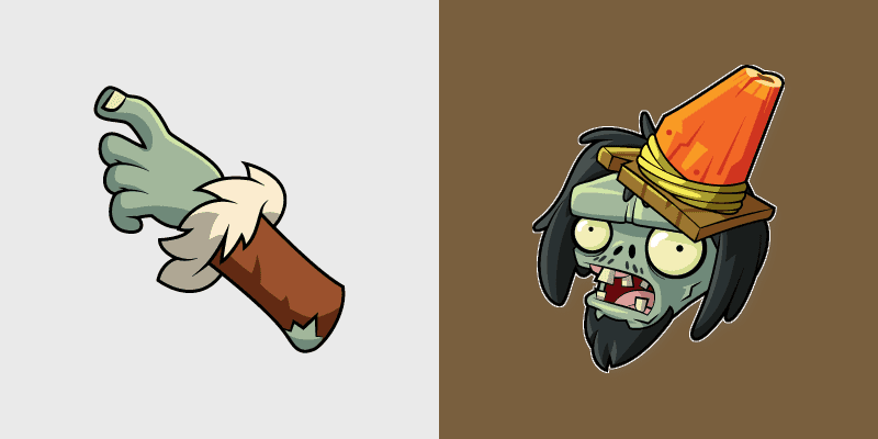 Cute Cursor Pack - Plants vs. Zombies