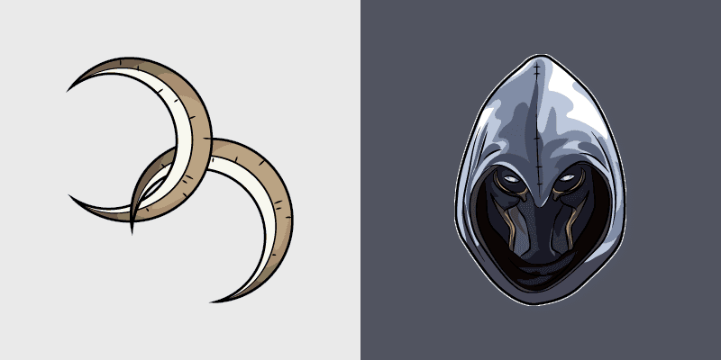 Moon Knight Crescent Darts Custom Cursor