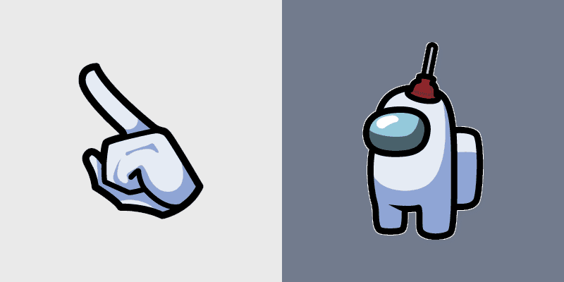 Custom Cursor Pack: SirClogsworth Among Us