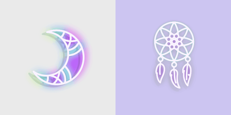 Neon Mouse Cursor Pack