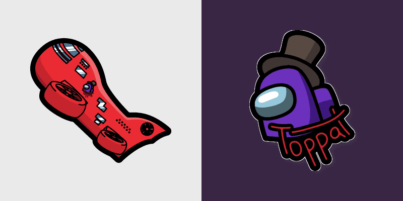 Custom Cursor Pack - Among Us Airship