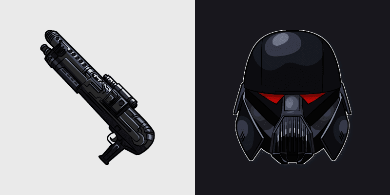 Custom Cursor Pack - Dark Trooper & Blaster Rifle
