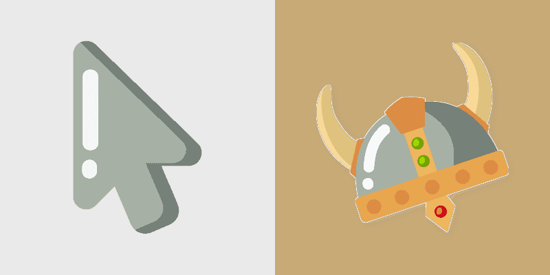 Viking Warrior Cursor Pack