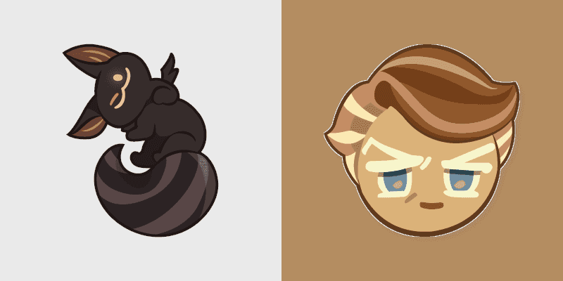 Custom Cursor Pack - Cookie Run Almond & Constable Whiskers
