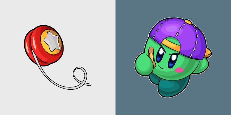 Cute Kirby Custom Cursor Pack