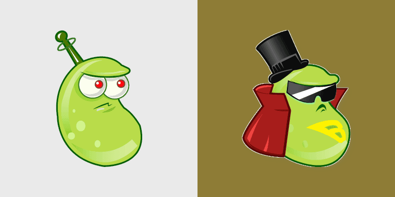 Plants vs. Zombies Cute Cursor Pack