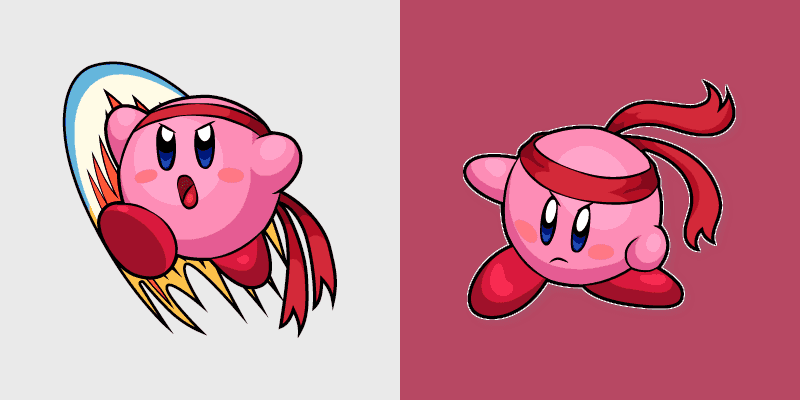 Cute Cursor Pack - Kirby Fighter