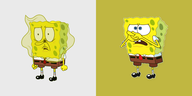 SpongeBob Cute Cursor Pack