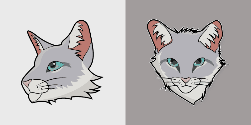 Custom Cursor - Bristlefrost from Warrior Cats