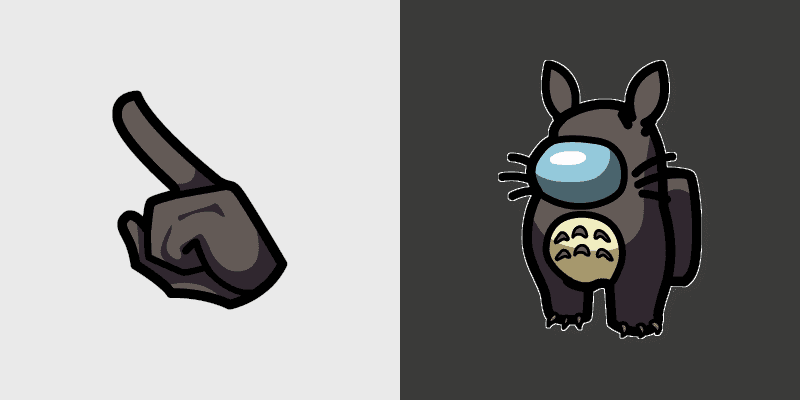 Cute Totoro Cursor Pack