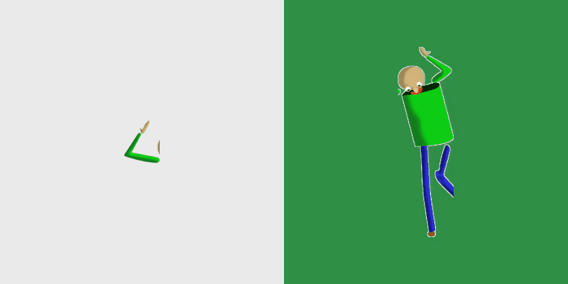 Baldi Default Dance Cursor Pack