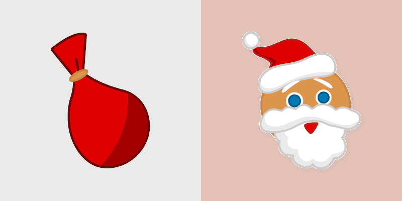 Custom Cursor Ginger Claus Pack