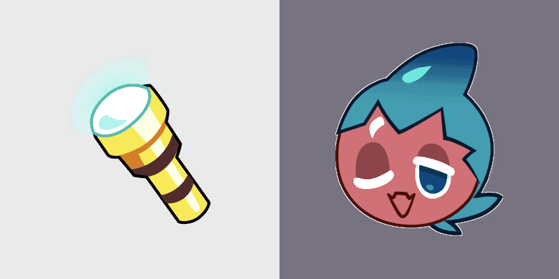 Sorbet Shark Cute Cursor Pack