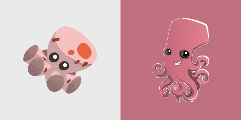 Cute Cursor Octopus Pack