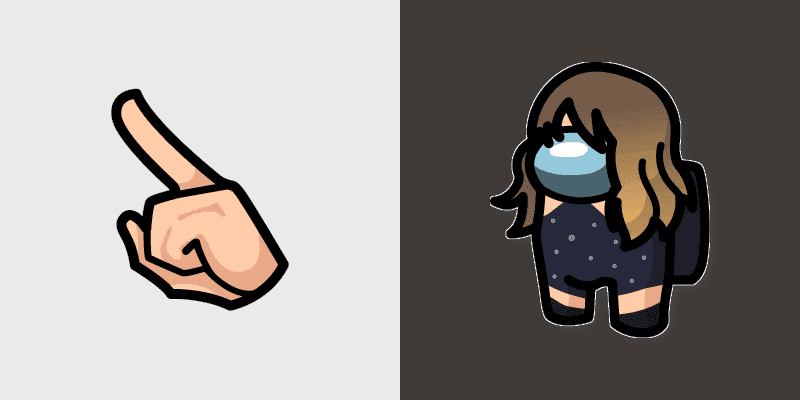 Custom Cursor Pack - Swift Among Us