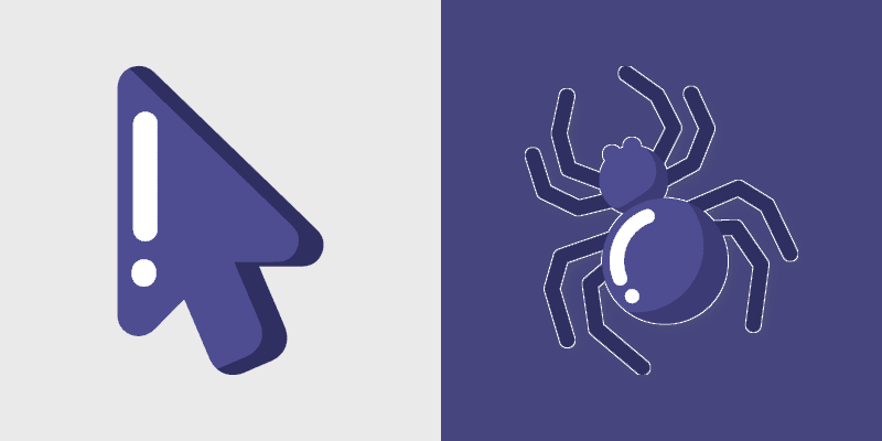 Cute Cursor Pack - Spider Delight