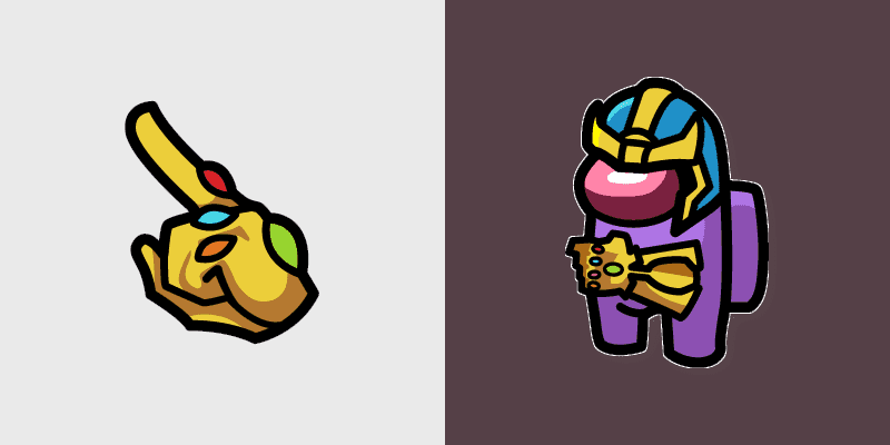 Thanos-Inspired Cute Cursor Pack