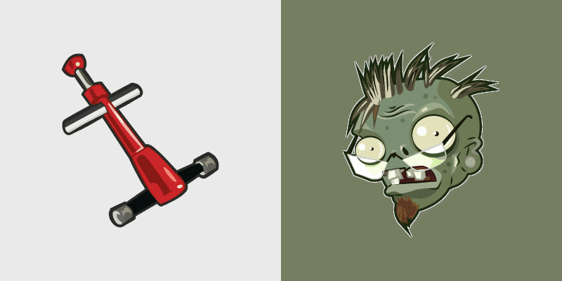 Pogo Zombie Custom Cursor