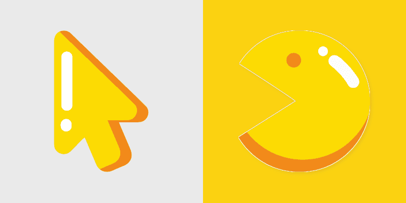 Custom Cursor Pac-Man