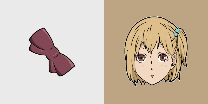 Cute Cursor Pack - Haikyuu! Yachi and Bow Edition