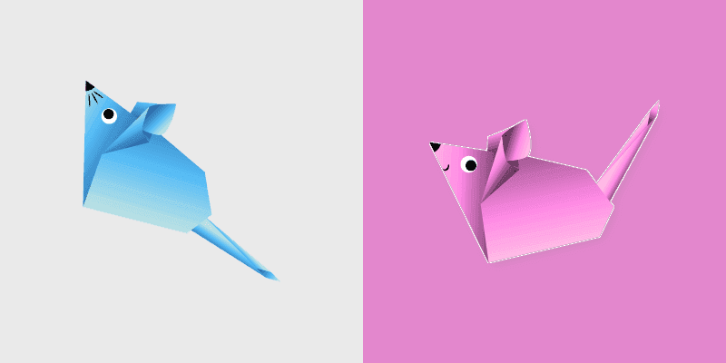 Cute Cursor Pack - Blue & Pink Mouse Delights