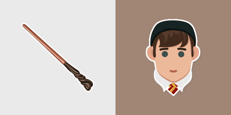 Custom Cursor Neville Longbottom Magic Wand
