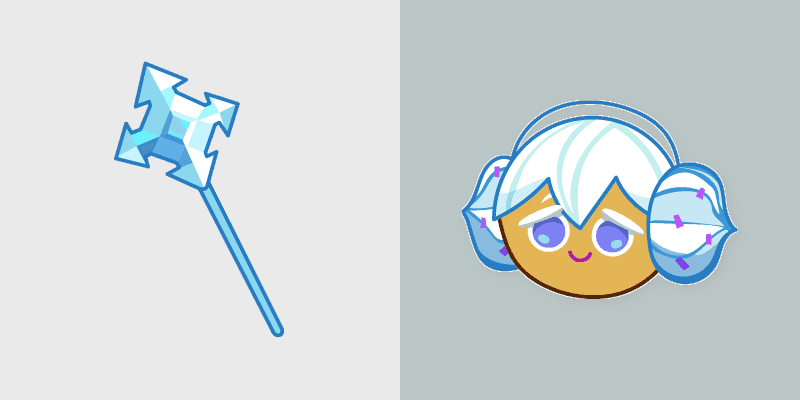 Sweet Snow Cursor Pack - Cookie Run Edition