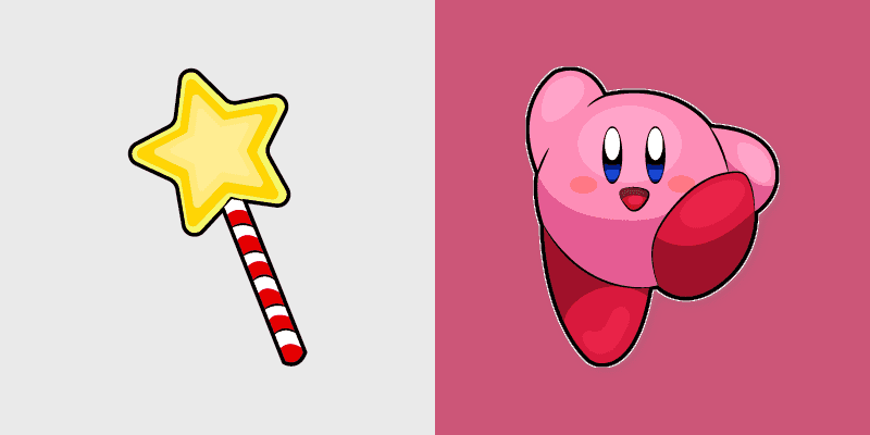 Kirby's Star Rod Cursor Pack