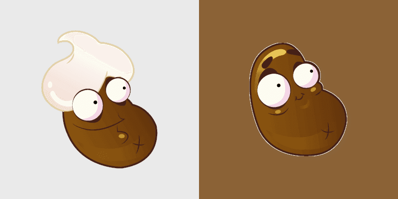 Plants vs. Zombies Coffee and Latte Mouse Cursor Pack