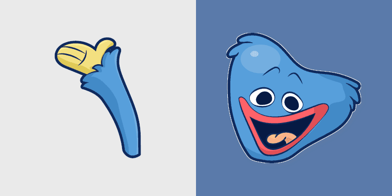 Huggy Wuggy Poppy Playtime Cursor Pack