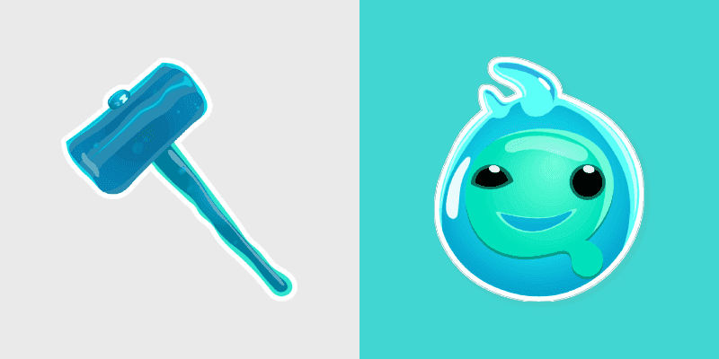 Rippley Skin Sludgehammer: Custom Cursor for Fortnite Enthusiasts