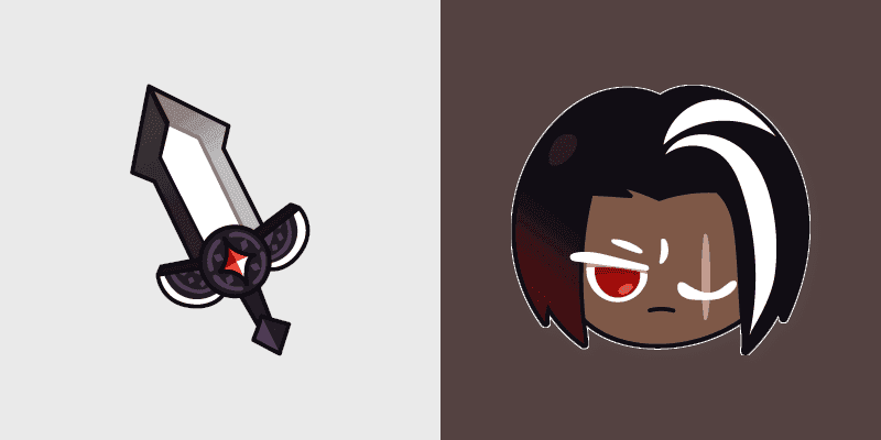 Dark Choco Cursor Pack - Cookie Run Inspired