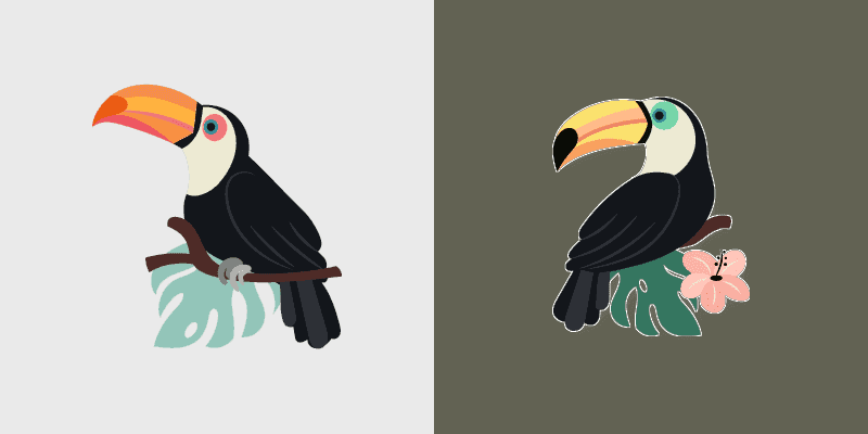 Custom Cursor Pack - Toucan Delight