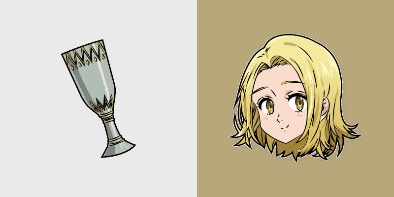 Seven Deadly Sins Elaine Custom Cursor Pack